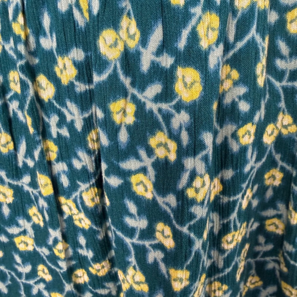 Vintage Abercrombie Kids Floral Sundress Girls 15/16 Adult XS Boho Cottagecore - Picture 2 of 11